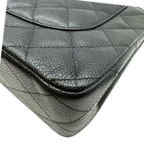 シャネル CHANEL デカマトラッセ30 A58600 17番台 ブラック ゴールド金具 キャビアスキン レディース ショルダーバッグ