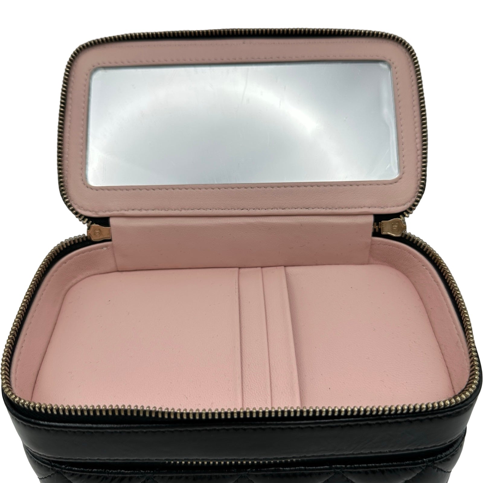 シャネル CHANEL バニティケース ショルダーバッグ AP2917 ブラック