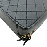 シャネル CHANEL バニティショルダーバッグ AS1286 29番台 ブラック ゴールド金具 ラム レディース ショルダーバッグ