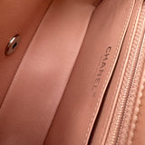 シャネル CHANEL ミニマトラッセ20 A69900 サーモンピンク ラム レディース ショルダーバッグ