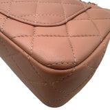 シャネル CHANEL ミニマトラッセ20 A69900 サーモンピンク ラム レディース ショルダーバッグ