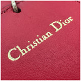 クリスチャン・ディオール Christian Dior レディディオール レッド ゴールド金具 カナージュ レディース ショルダーバッグ