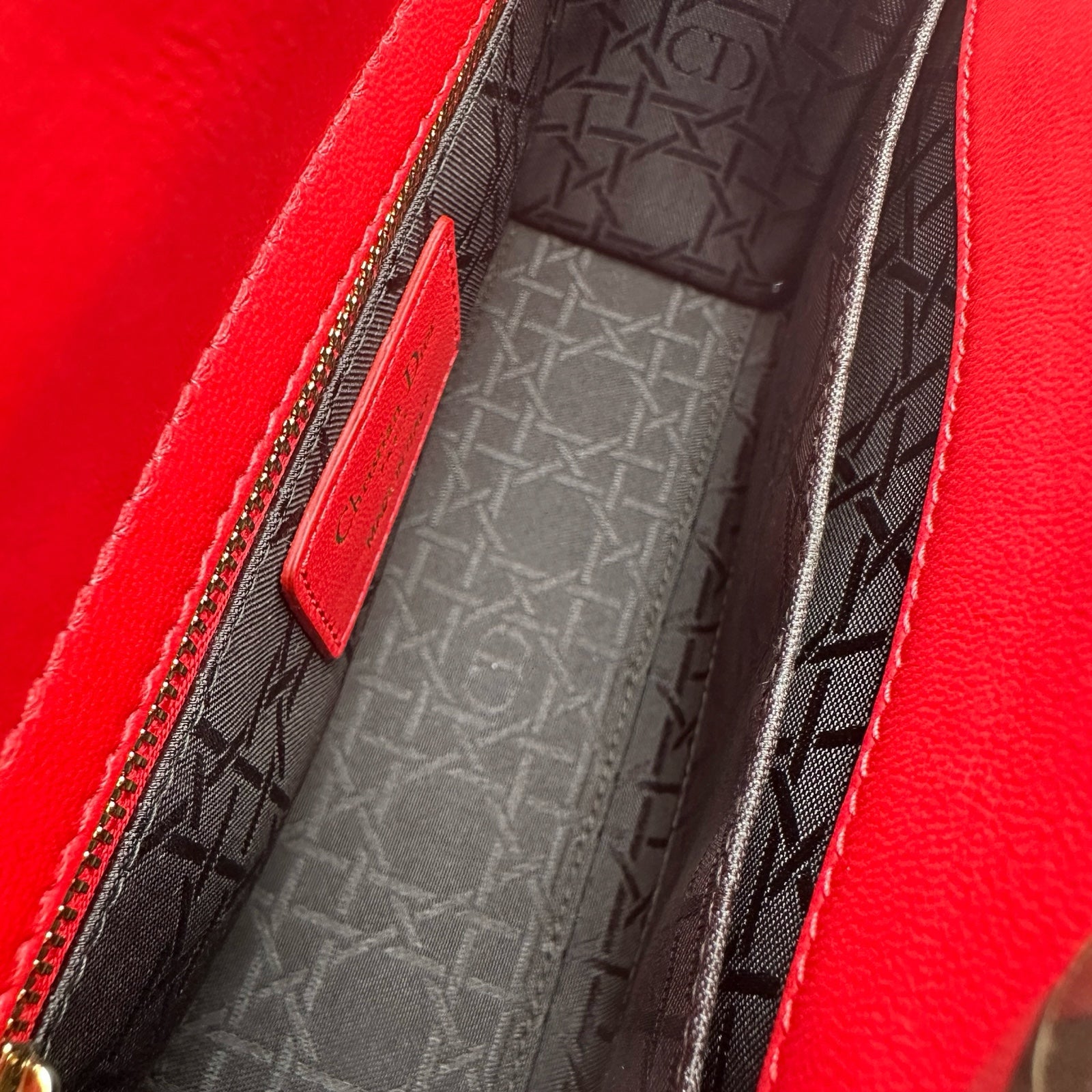 クリスチャン・ディオール Christian Dior レディディオール レッド