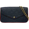 ルイ・ヴィトン LOUIS VUITTON ポシェット・フェリシー M64099 マリーヌルージュ モノグラム・アンプラント レディース ショルダーバッグ