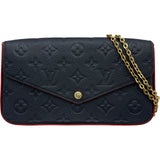 ルイ・ヴィトン LOUIS VUITTON ポシェット・フェリシー M64099 マリーヌルージュ モノグラム・アンプラント レディース ショルダーバッグ