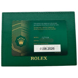 ロレックス ROLEX ランドドゥエラー 40 127334 シルバー(ハニカムモチーフ) ホワイトゴールド/ステンレススチール 自動巻き メンズ 腕時計