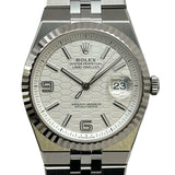 ロレックス ROLEX ランドドゥエラー 40 127334 シルバー(ハニカムモチーフ) ホワイトゴールド/ステンレススチール 自動巻き メンズ 腕時計