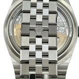 ロレックス ROLEX ランドドゥエラー 40 127334 シルバー(ハニカムモチーフ) ホワイトゴールド/ステンレススチール 自動巻き メンズ 腕時計