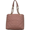 シャネル CHANEL PSTトートバッグ A50994 8番台 ピンク ゴールド金具 キャビアスキン レディース トートバッグ