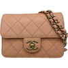 シャネル CHANEL ミニフラップバッグ AS3002 サーモンピンク ゴールド金具 キャビアスキン レディース ショルダーバッグ