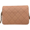 シャネル CHANEL ミニフラップバッグ AS3002 サーモンピンク ゴールド金具 キャビアスキン レディース ショルダーバッグ