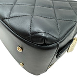 シャネル CHANEL トレンディCCボーリングバッグ AS16247 29番台 ブラック ゴールド金具 ラムスキン レディース ショルダーバッグ