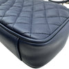 シャネル CHANEL ラブリーデイスクエアプラップバッグ A57895 26番台 ダークブルー ゴールド金具 ラムスキン レディース ショルダーバッグ
