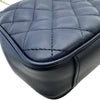 シャネル CHANEL ラブリーデイスクエアプラップバッグ A57895 26番台 ダークブルー ゴールド金具 ラムスキン レディース ショルダーバッグ