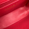 シャネル CHANEL ビジネスアフィティニティスモールショルダーバッグ A93749 25番台 レッド ゴールド金具 キャビアスキン レディース ショルダーバッグ
