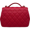 シャネル CHANEL ビジネスアフィティニティスモールショルダーバッグ A93749 25番台 レッド ゴールド金具 キャビアスキン レディース ショルダーバッグ