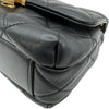 シャネル CHANEL マトラッセロゴチャームチェーンショルダー AS4986 ブラック ゴールド金具 ラムスキン レディース ショルダーバッグ