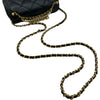 シャネル CHANEL マトラッセロゴチャームチェーンショルダー AS4986 ブラック ゴールド金具 ラムスキン レディース ショルダーバッグ