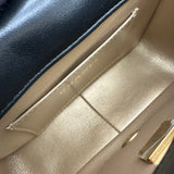 シャネル CHANEL マトラッセロゴチャームチェーンショルダー AS4986 ブラック ゴールド金具 ラムスキン レディース ショルダーバッグ
