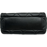 シャネル CHANEL マトラッセロゴチャームチェーンショルダー AS4986 ブラック ゴールド金具 ラムスキン レディース ショルダーバッグ