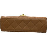 シャネル CHANEL マトラッセロゴチェーンショルダー AS3885 ベージュ ゴールド金具 ラムスキン レディース ショルダーバッグ