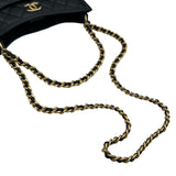 シャネル CHANEL マトラッセチェーンホーボー AS4666 ブラック ゴールド金具 カーフスキン レディース ショルダーバッグ