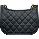 シャネル CHANEL マトラッセチェーンホーボー AS4666 ブラック ゴールド金具 カーフスキン レディース ショルダーバッグ