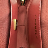 シャネル CHANEL ハートシェイプチェーンショルダーバッグ AS5764 ブラック ゴールド金具 ラムスキン レディース ショルダーバッグ