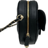 シャネル CHANEL ハートシェイプチェーンショルダーバッグ AS5764 ブラック ゴールド金具 ラムスキン レディース ショルダーバッグ