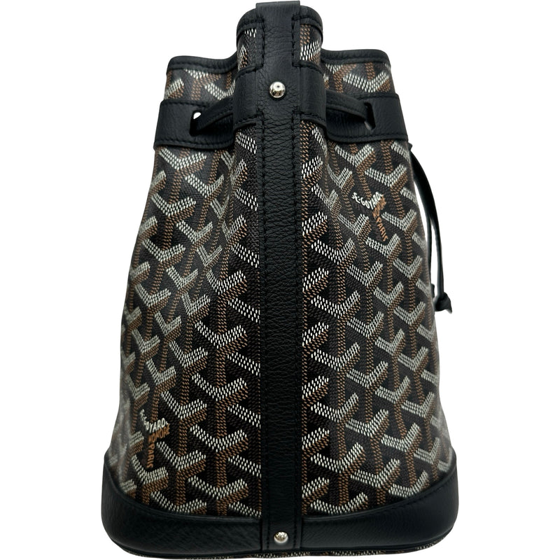 ゴヤール GOYARD ブティフロバケットバッグ ブラック ゴヤールディン