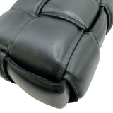 ボッテガ・ヴェネタ BOTTEGA VENETA パデットカセットベルトバッグ 710075 ブラック ラム ユニセックス ショルダーバッグ