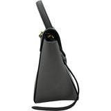 セリーヌ CELINE ベルトバッグナノ 189003 グレー ゴールド金具 レザー レディース ショルダーバッグ