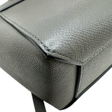 セリーヌ CELINE ベルトバッグナノ 189003 グレー ゴールド金具 レザー レディース ショルダーバッグ