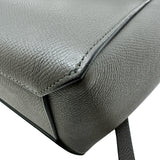 セリーヌ CELINE ベルトバッグナノ 189003 グレー ゴールド金具 レザー レディース ショルダーバッグ