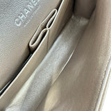 シャネル CHANEL マトラッセ25 A01112 12番台 シャンパンゴールド シルバー金具 カーフスキン レディース ショルダーバッグ