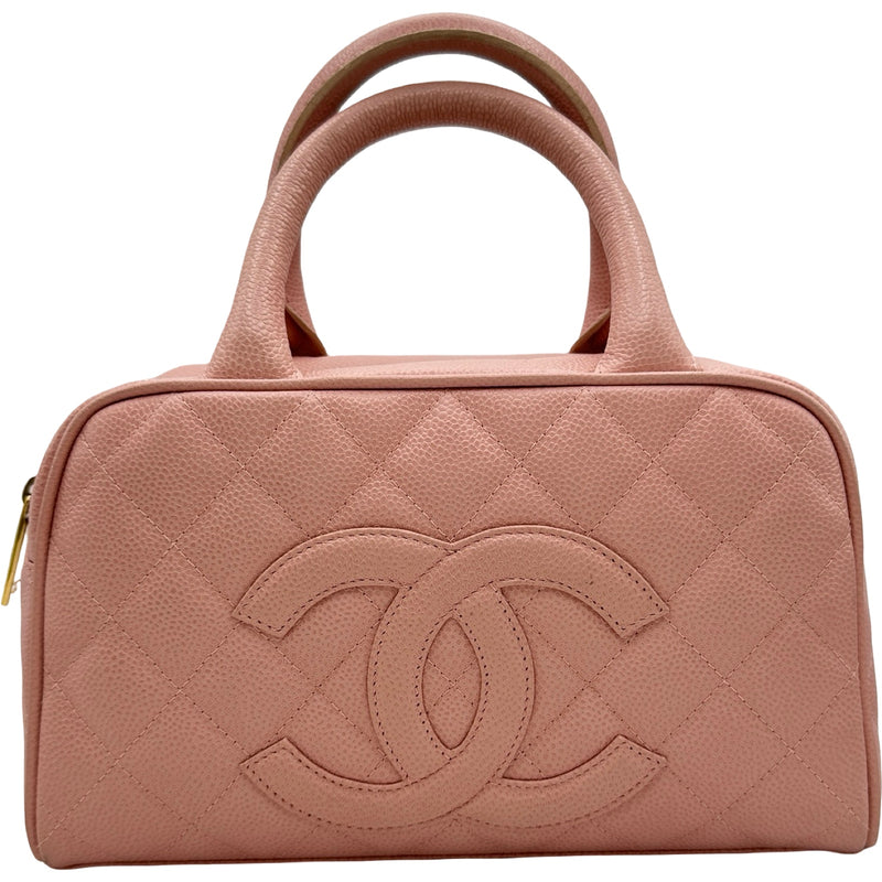 シャネル CHANEL ココマークミニボストンバッグ A20996 8番台 ピンク