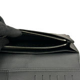 ルイ・ヴィトン LOUIS VUITTON ポルトフォイユ・ブラザ N81872 ノワール クロコ/オーストリッチ メンズ 長財布