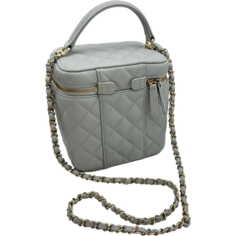 シャネル CHANEL マトラッセバニティチェーンショルダーバッグ AS2362
