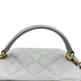 シャネル CHANEL マトラッセバニティチェーンショルダーバッグ AS2362 グレー ゴールド金具 キャビアスキン レディース ショルダーバッグ
