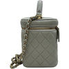 シャネル CHANEL マトラッセバニティチェーンショルダー AS2362 グレー ゴールド金具 キャビアスキン レディース ショルダーバッグ