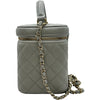 シャネル CHANEL マトラッセバニティチェーンショルダー AS2362 グレー ゴールド金具 キャビアスキン レディース ショルダーバッグ