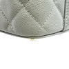 シャネル CHANEL マトラッセバニティチェーンショルダー AS2362 グレー ゴールド金具 キャビアスキン レディース ショルダーバッグ