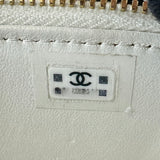 シャネル CHANEL マトラッセトップハンドル2WAYバニティ AP3017 ホワイト ゴールド金具 キャビアスキン レディース ショルダーバッグ