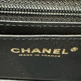 シャネル CHANEL マトラッセトップハンドルスモールバッグ AS4470 ブラック ゴールド金具 カーフスキン レディース ショルダーバッグ