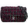 シャネル CHANEL ミニマトラッセ20 A69900 ブラック/ピンク/ホワイト ツイード レディース ショルダーバッグ