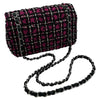 シャネル CHANEL ミニマトラッセ20 A69900 ブラック/ピンク/ホワイト ツイード レディース ショルダーバッグ