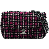 シャネル CHANEL ミニマトラッセ20 A69900 ブラック/ピンク/ホワイト ツイード レディース ショルダーバッグ
