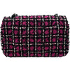シャネル CHANEL ミニマトラッセ20 A69900 ブラック/ピンク/ホワイト ツイード レディース ショルダーバッグ