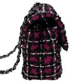 シャネル CHANEL ミニマトラッセ20 A69900 ブラック/ピンク/ホワイト ツイード レディース ショルダーバッグ