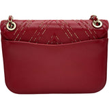 シャネル CHANEL Vステッチチェーン2WAYショルダーバッグ A91893 24番台 レッド ゴールド金具 カーフスキン レディース ショルダーバッグ